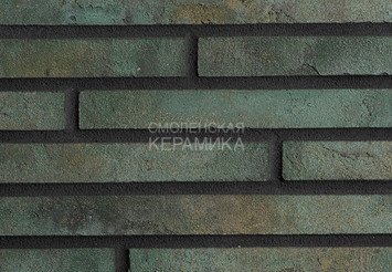 Минеральный кирпич Real Brick KP/1НФ антик Бирюзовый 1