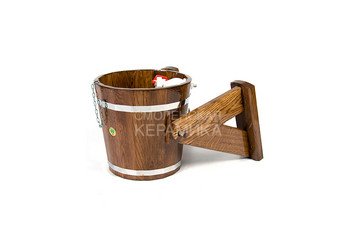 Обливное устройство BentWood из дуба малое МОРЕНОЕ 12л 1