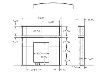 Портал для банной печи Эверест 