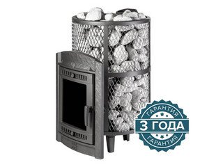 Печь банная "Атмосфера L" КТТ сетка нержавейка