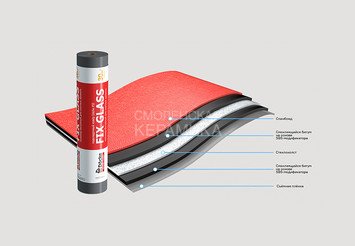 Подкладочный ковер Döcke FIX Glass1x30м, SBS модифицированный 1