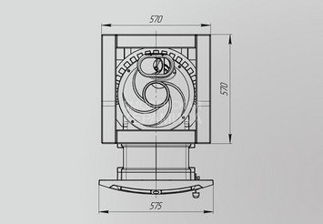 Печь банная 