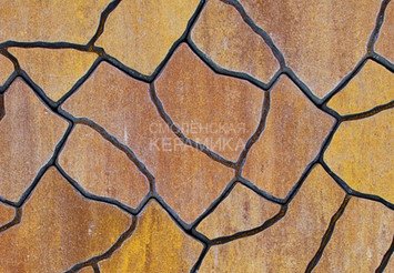 Тротуарная плитка BRAER Сан Тропе, Color Mix Каньон 1