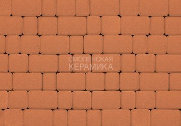 Тротуарная плитка STEINRUS Инсбрук Альт оранжевый, 40 мм 1