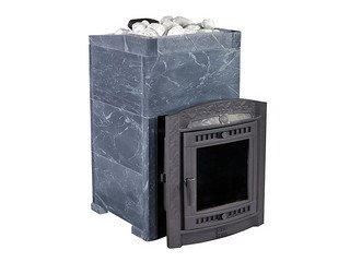 Печь банная "Атмосфера XL" в облицовке "Талькохлорит"