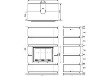 Камин ASTON 700 