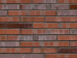 Клинкерный кирпич АВС Schleswig bläulich-bunt Kohlebrand, LF Riegel