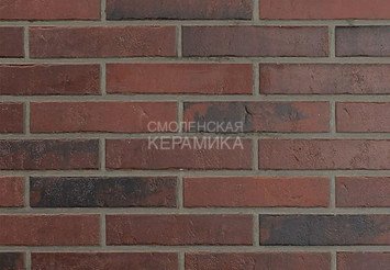 Плитка фасадная рядовая Westerwaelder URBAN WK125 BRAUN 1