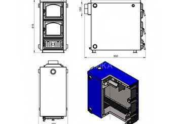 Котёл отопительный Везувий 