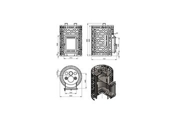 Печь для бани Эверест 