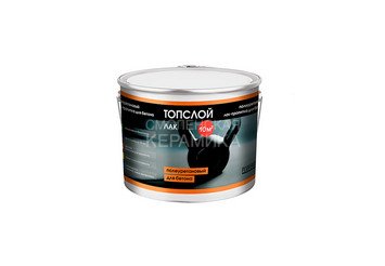 Лак-пропитка полиуретановый для бетона Топслой Лак, 3 кг 1