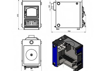 Котёл отопительный Везувий 