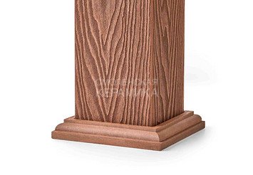 Система ограждений EasyDecking Wood-X, Коричневый 8