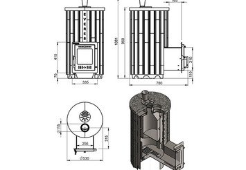 Печь для бани Эверест 