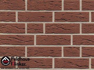 Клинкерный кирпич Feldhaus Klinker K535NF Terra mana