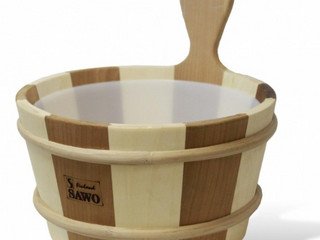 Ушат SAWO с пластиковой вставкой 4л 340-Z