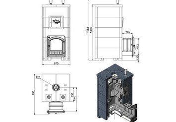 Печь Эверест 