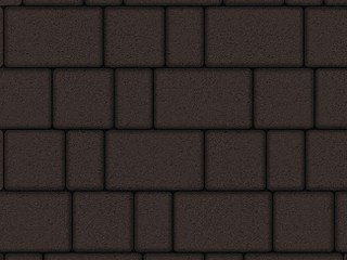 Тротуарная плитка Выбор "Старый город" Стандарт, коричневый, 60 мм