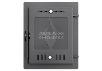 Дверка ЭВЕРЕСТ каминная 211 (М) Антрацит 1