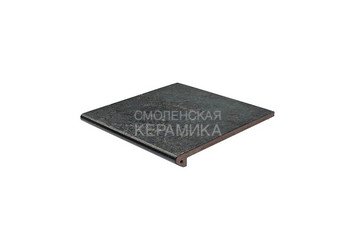 Ступень флорентинер Peldano C1 ,Exagres Metalica Basalt, 33x33 см 1