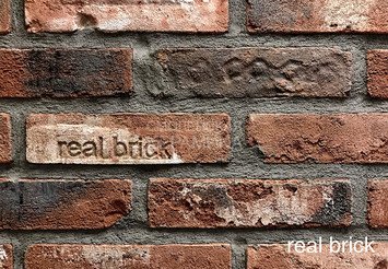 Плитка ручной формовки Real Brick RB 2-11 Умбра 1