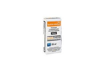 Клеящий и армирующий раствор Quick-mix для СФТК, KAS серый 25 кг зимний 1