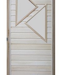 Дверь банная (липа) 1,90х0,70, ДС-15, ЛЕВАЯ
