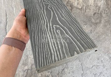 Террасная доска Latitudo Solid полнотелая 150x21x4000 мм, Серый 4