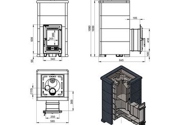 Печь для бани Эверест 