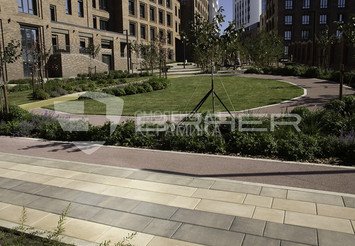 Тротуарная плитка BRAER Триада, Color Mix Туман 6