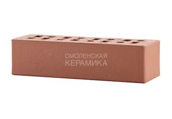 Клинкер фасадный ЛСР «Эдинбург» темно-красный гладкий 7