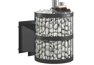 Чугунная печь для бани ЭТНА Стандарт 24 (Панорама) 