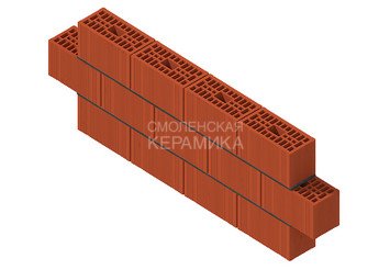 Керамический камень 2,1НФ поризованный Porotherm 2