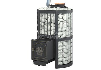 Печь чугунная для бани Везувий Ураган Стандарт 22 (ДТ-4) 1