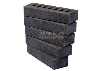 Кирпич клинкерный КЕРМА FABER JAR Ригель Смольный 0,6 НФ 4