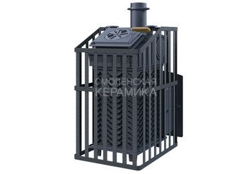 Печь банная чугунная Гефест Ураган GFS ЗК 40 (М) в сетке 4