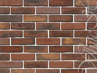 Декоративный камень 364-75 White Hills "Терамо брик II" (Teramo brick II), красный, угловой