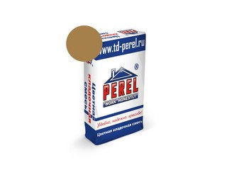 Цветная кладочная смесь Perel NL 0145 светло-коричневая, 50 кг