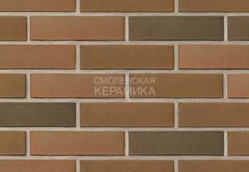 Кирпич облицовочный БРАЕР КЛАДКА гладкий, 0,7 НФ 2