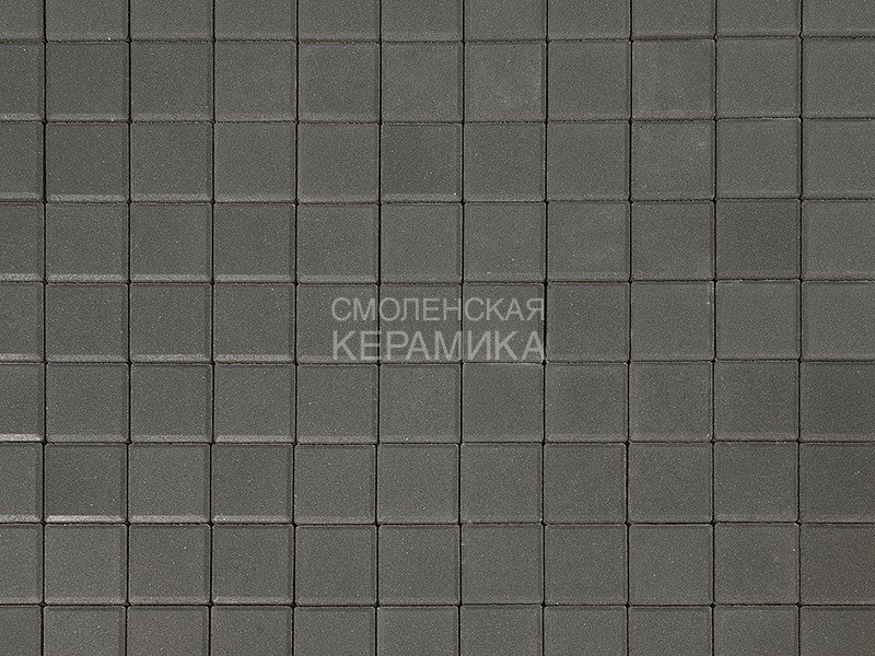 Тротуарная плитка BRAER Лувр, Серый (100х100х60) по цене 1164,00 рублей с  доставкой по Смоленску и Смоленской области.