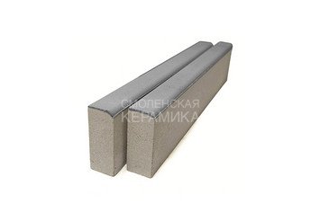 Бордюр тротуарный BRAER БР 100.20.8 серый 1