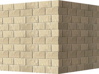 Декоративный камень 530-15 White Hills "Ленстер" (Leinster), бежевый, угловой