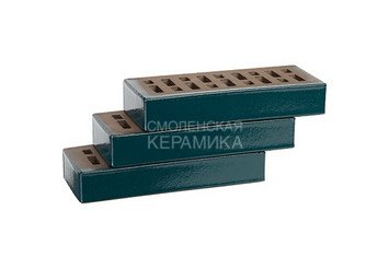 Кирпич ригельный керамический RECKE GLANZ 5-28-00-0-00 LONG 0.8 NF 6