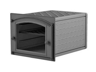 Духовка печная чугунная ДП-ДК-2ВС (435x332x543) 338x303×492, окрашенная, без стекла (Рубцовск)