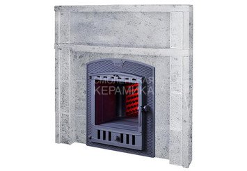 Портал для банной печи из камня Талькомагнезит 1