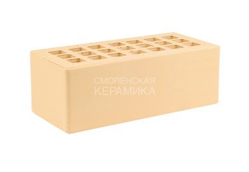 Кирпич лицевой керамический ЖКЗ Соломенный 0,96НФ 9