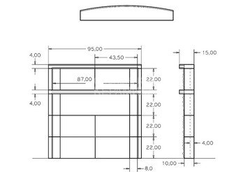 Портал для банной печи Эверест Универсальный Амфиболит 2
