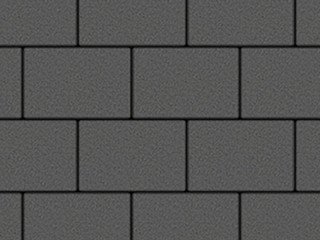 Тротуарная плитка Выбор "Прямоугольник" Стандарт, серый, 200х100х40 мм