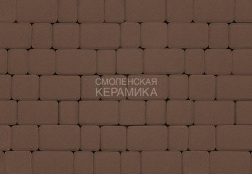 Тротуарная плитка STEINRUS Инсбрук Альт коричневый, 40 мм 1