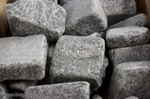 Камень д/сауны Габбро-диабаз, 20кг (коробка) ОБВАЛ. (С.) 1